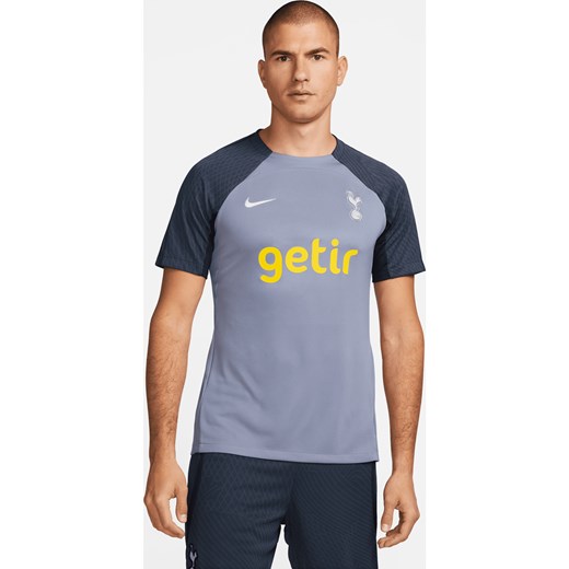 Męska dzianinowa koszulka piłkarska Nike Dri-FIT Tottenham Hotspur Strike - Fiolet ze sklepu Nike poland w kategorii T-shirty męskie - zdjęcie 161610833