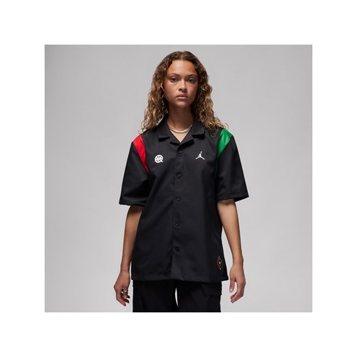 Damska koszula do rozgrzewki Jordan Quai 54 - Czerń ze sklepu Nike poland w kategorii Koszule damskie - zdjęcie 161610911