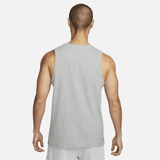 Męska uniwersalna koszulka bez rękawów Dri-FIT Nike Primary - Szary Nike XXL wyprzedaż Nike poland