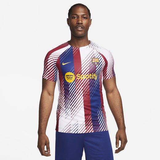 Męska przedmeczowa koszulka piłkarska Nike Dri-FIT FC Barcelona Academy Pro - Nike XL Nike poland