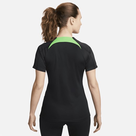 Bluzka damska Nike z napisem z okrągłym dekoltem letnia z krótkimi rękawami 