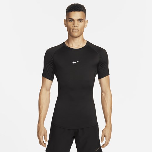 Męska przylegająca koszulka z krótkim rękawem do fitnessu Dri-FIT Nike Pro - Nike L Nike poland