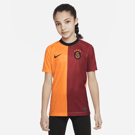 Koszulka piłkarska z krótkim rękawem dla dużych dzieci Nike Dri-FIT Galatasaray Nike XL promocja Nike poland