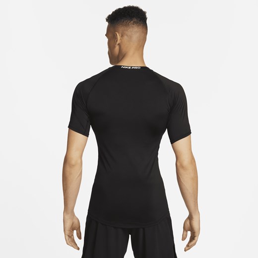 Męska przylegająca koszulka z krótkim rękawem do fitnessu Dri-FIT Nike Pro - Nike S Nike poland