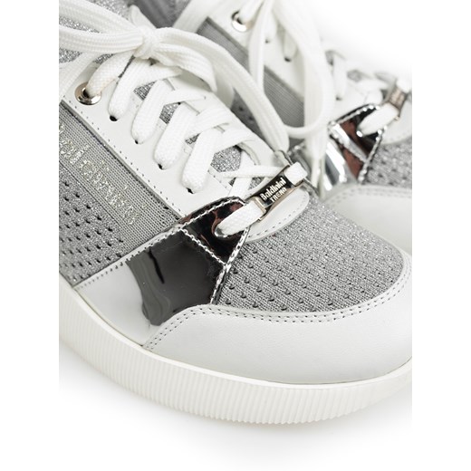Baldinini Sneakersy | DE0416S10NA | Biały, Srebrny Baldinini 36 ubierzsie.com wyprzedaż