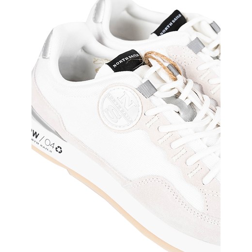 Buty sportowe damskie North Sails sneakersy białe sznurowane na wiosnę 