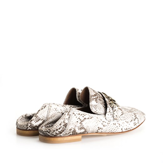 Twinset Mokasyny "Loafers" | 191TCP082 | Mocassino | Beżowy 36 wyprzedaż ubierzsie.com