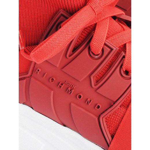 John Richmond Sneakersy | 5805A | Czerwony John Richmond 44 promocyjna cena ubierzsie.com