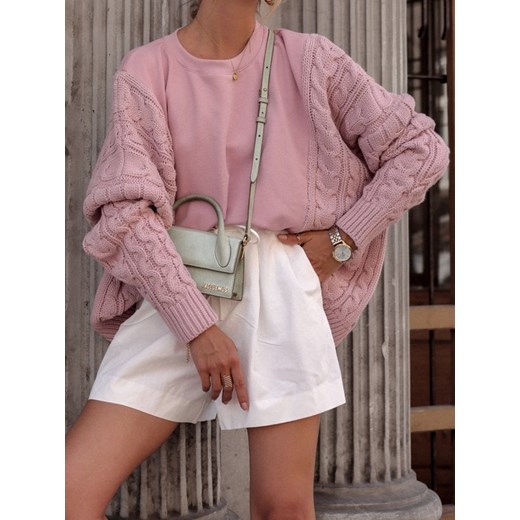 Sweter Vivero Pudrowy Lisa Mayo uniwersalny Lisa Mayo