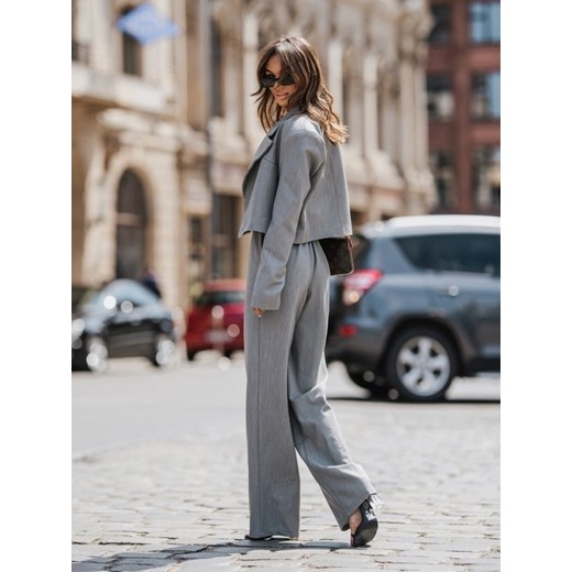 Spodnie Oktavio J. Szare Lisa Mayo S Lisa Mayo