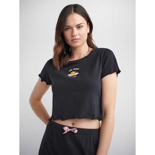 Sinsay - Piżama Gudetama - czarny Sinsay M Sinsay okazja
