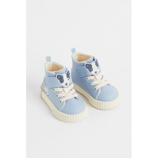 H & M - Ocieplane wysokie buty sportowe - Niebieski H & M 20/21 H&M