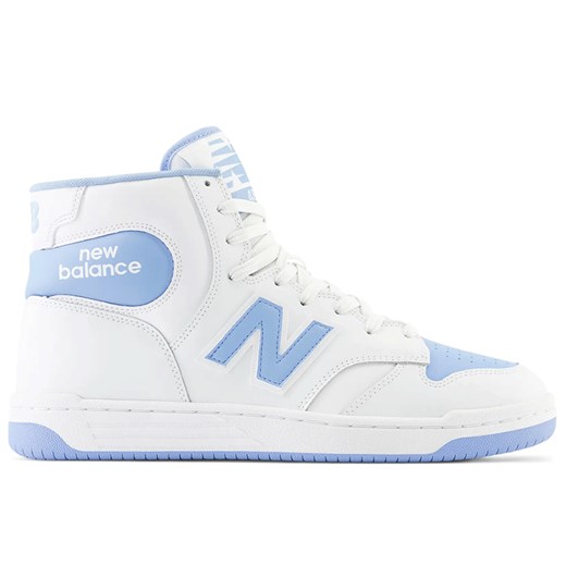 Buty sportowe męskie New Balance białe sznurowane 