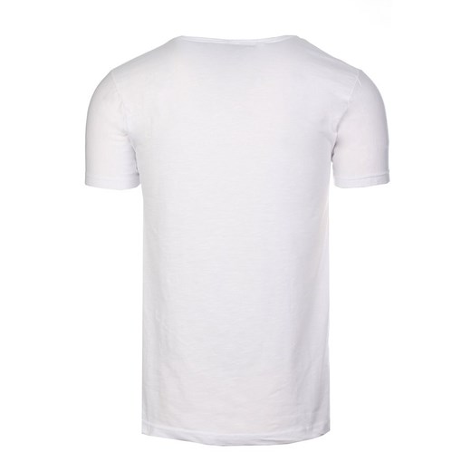 T-Shirt Męski Nadruk Real Bawełniana Koszulka od Neidio TS2025 Biały Neidio XL Neidio.pl