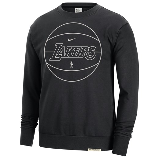 Męska bluza dresowa Nike Dri-FIT NBA Los Angeles Lakers Standard Issue - Czerń ze sklepu Nike poland w kategorii Bluzy męskie - zdjęcie 161660960