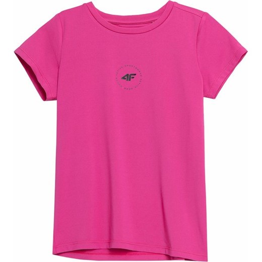 Koszulka dziewczęca 4FJAW23TFTSF433 4F ze sklepu SPORT-SHOP.pl w kategorii Bluzki dziewczęce - zdjęcie 161663284