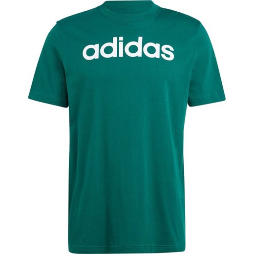 Koszulka męska Essentials Single Jersey Linear Embroidered Logo Tee Adidas ze sklepu SPORT-SHOP.pl w kategorii T-shirty męskie - zdjęcie 161663473