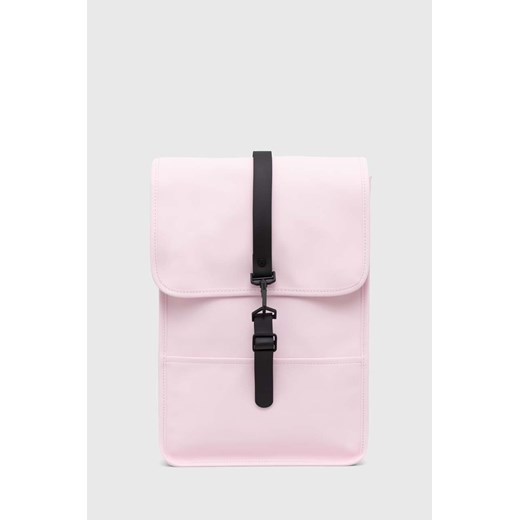 Rains plecak 13020 Backpacks kolor różowy duży gładki ze sklepu PRM w kategorii Plecaki - zdjęcie 161674143