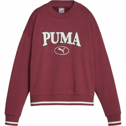 Bluza damska Puma z napisami krótka 