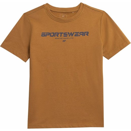 Koszulka chłopięca 4FJAW23TTSHM0797 4F ze sklepu SPORT-SHOP.pl w kategorii T-shirty chłopięce - zdjęcie 161687254