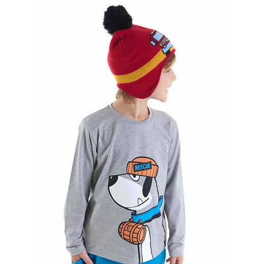 Denokids Czapka w kolorze czerwonym Denokids 92-110 Limango Polska okazja