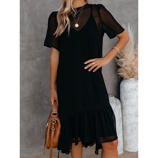 LA Angels Sukienka w kolorze czarnym La Angels L Limango Polska promocja