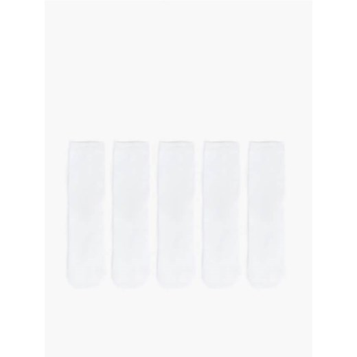 Cropp - 5 pack skarpet - biały Cropp 43-46 Cropp