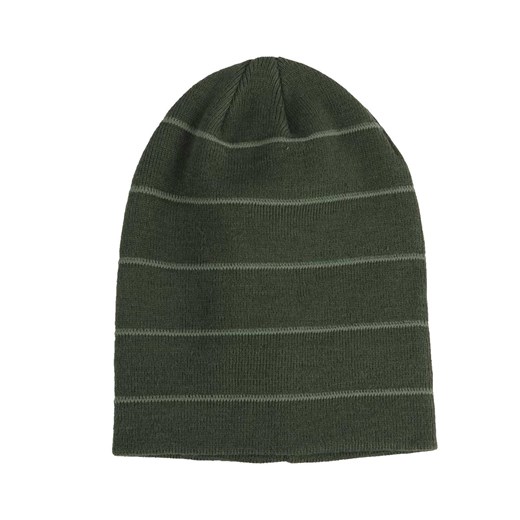 Marley Oliwka - czapka zimowa czapki-co szary oversize