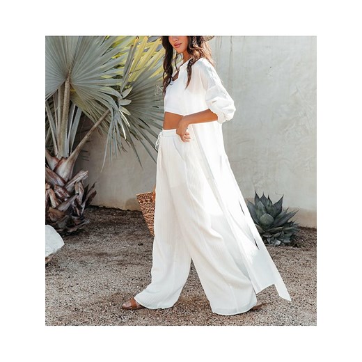 LA Angels Spodnie w kolorze białym La Angels M Limango Polska okazja