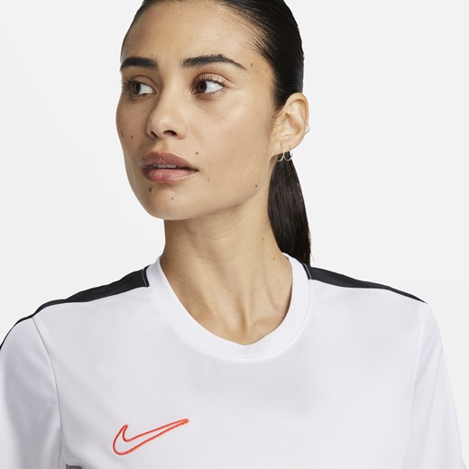 Damka koszulka piłkarska z krótkim rękawem Nike Dri-FIT Academy - Biel Nike M (EU 40-42) Nike poland