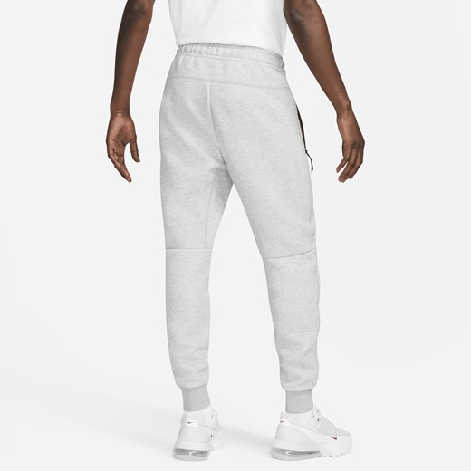 Męskie spodnie dresowe o dopasowanym kroju Nike Sportswear Tech Fleece - Szary Nike M Nike poland