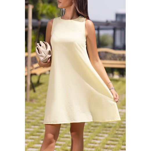 Sukienka HATIRMA YELLOW ze sklepu Ivet Shop w kategorii Sukienki - zdjęcie 161769323
