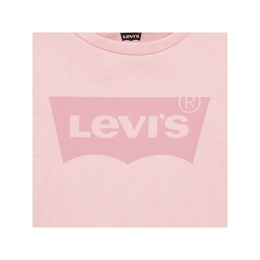 Levi&apos;s Kids Koszulka w kolorze jasnoróżowym 110 okazyjna cena Limango Polska