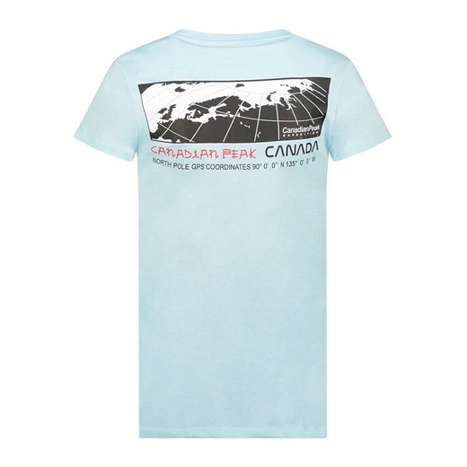 Canadian Peak Koszulka &quot;Jholmeak&quot; w kolorze błękitnym Canadian Peak 3XL Limango Polska okazja