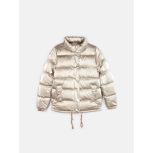 GATE Metaliczna pikowana kurtka zimowa damska 34 Gate 40 okazyjna cena gateshop