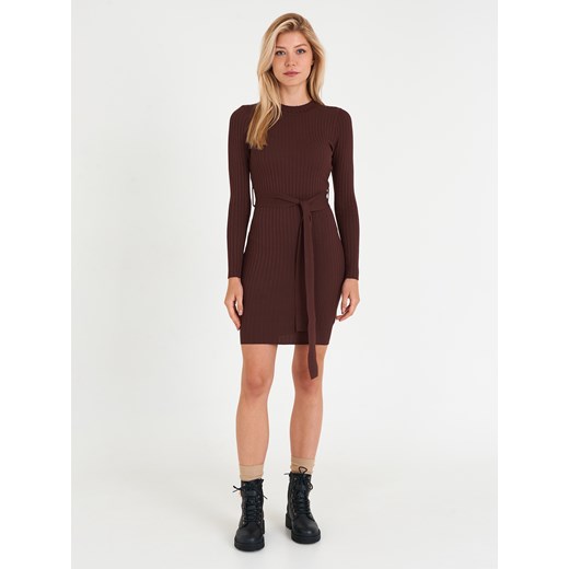 Gate sukienka z paskiem mini casual