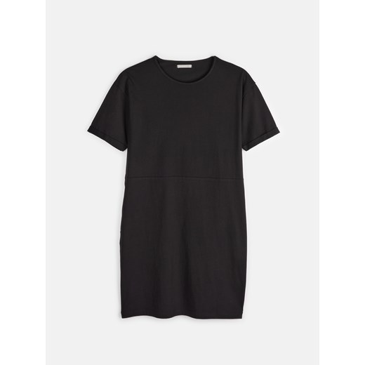 GATE Bawełniana sukienka t-shirt basic z kieszeniami 34 ze sklepu gateshop w kategorii Sukienki - zdjęcie 161788051