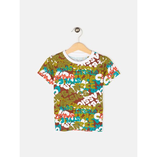 GATE Bawełniana koszulka z chłopięcym nadrukiem 3Y ze sklepu gateshop w kategorii T-shirty chłopięce - zdjęcie 161788684