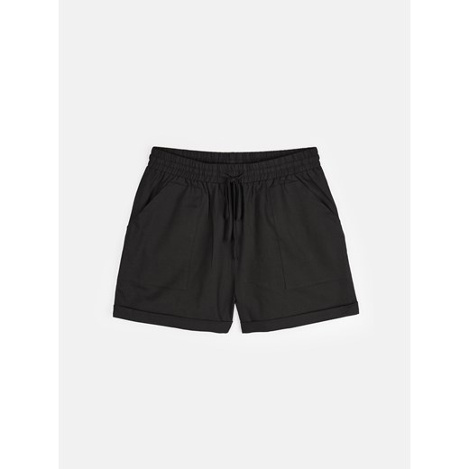 GATE Spodenki z mieszanki lnu plus size 44 Gate 48 okazyjna cena gateshop