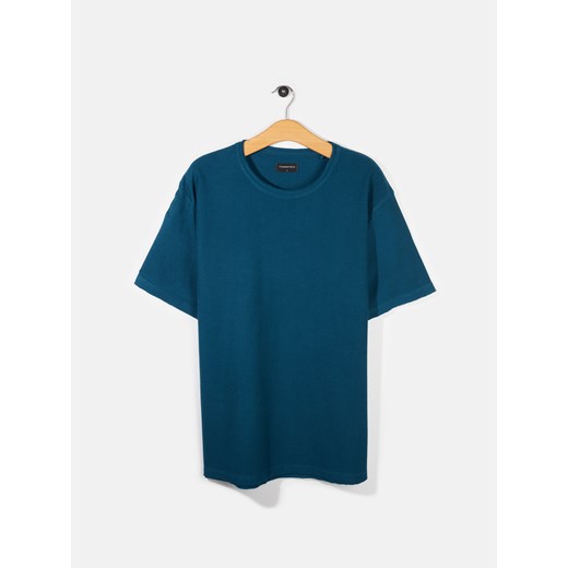 GATE Luźny t-shirt wykonany z grubej dzianiny S ze sklepu gateshop w kategorii T-shirty męskie - zdjęcie 161794741