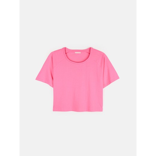 GATE Bawełniany t-shirt basic plus size 44 ze sklepu gateshop w kategorii Bluzki damskie - zdjęcie 161794830
