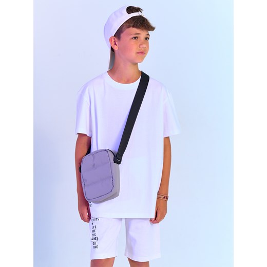 GATE Bawełniany t-shirt oversize z nadrukiem 8Y Gate 8Y okazyjna cena gateshop