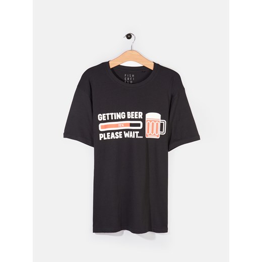 GATE Bawełniana koszulka męska z nadrukiem graficznym S ze sklepu gateshop w kategorii T-shirty męskie - zdjęcie 161803252