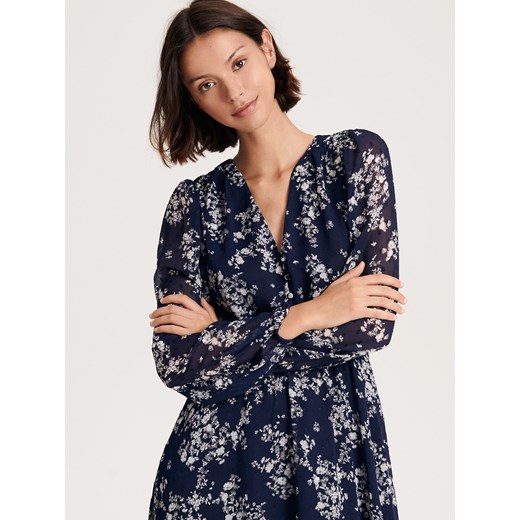 Sukienka Reserved z tkaniny maxi