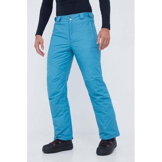 Columbia spodnie Bugaboo kolor niebieski ze sklepu ANSWEAR.com w kategorii Spodnie męskie - zdjęcie 161809712