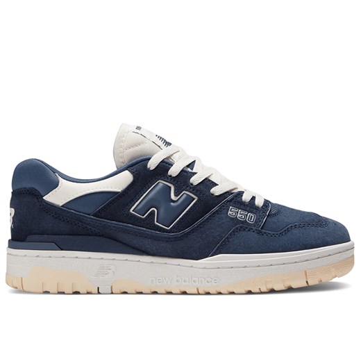 Buty New Balance BB550SLA - granatowe ze sklepu streetstyle24.pl w kategorii Buty sportowe męskie - zdjęcie 161823960