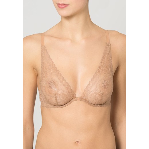 La Perla ROSA Biustonosz z trójkątną miseczką nudo zalando bezowy fiszbiny