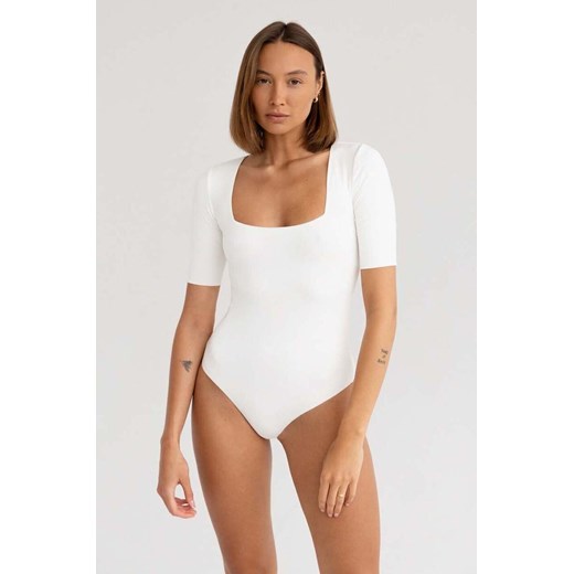 Saint Body bluzka damska kolor biały gładka ze sklepu ANSWEAR.com w kategorii Bluzki damskie - zdjęcie 161842151