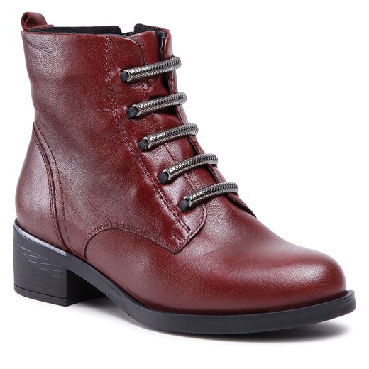 Botki Lasocki WI23-KANAN-06 Maroon Lasocki 36 eobuwie.pl