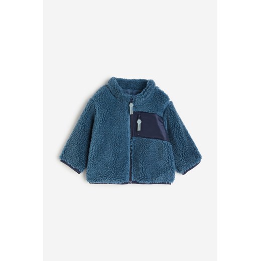 H & M - Kurtka miś - Niebieski H & M uniwersalny H&M